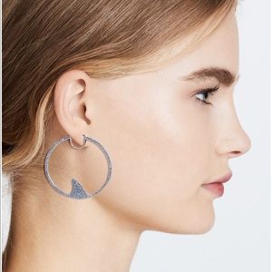 Kate Spade Shark Hoop Earrings